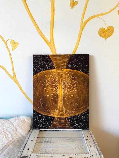 TREE canvas print 30 x 40 - image 1